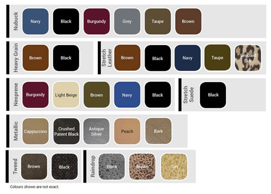 Colour chart part 2 of 2